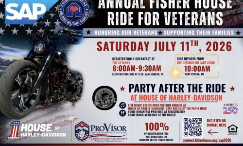 2026 Fisher House Ride for Veterans on July 11