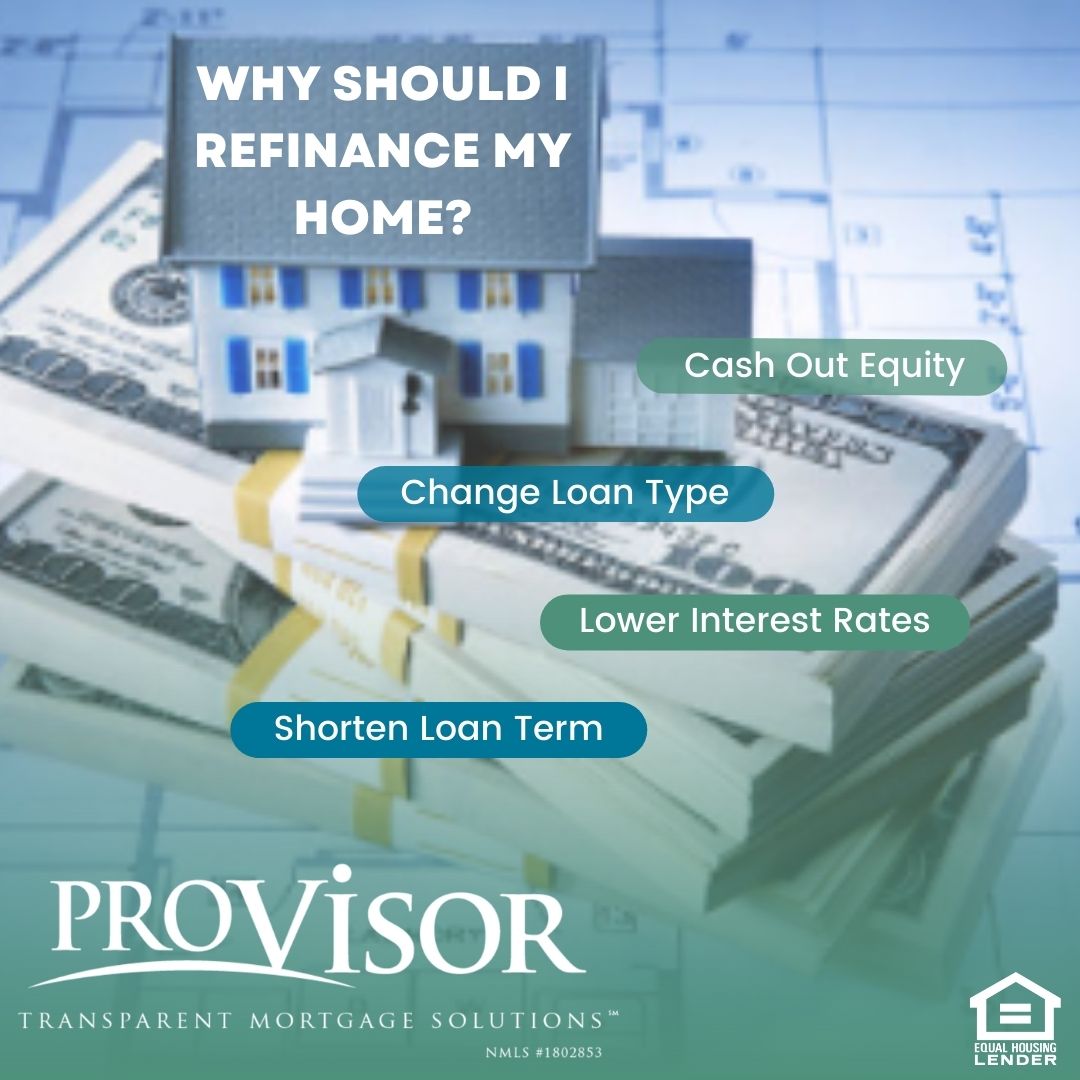Why Should I Refinance My Home?